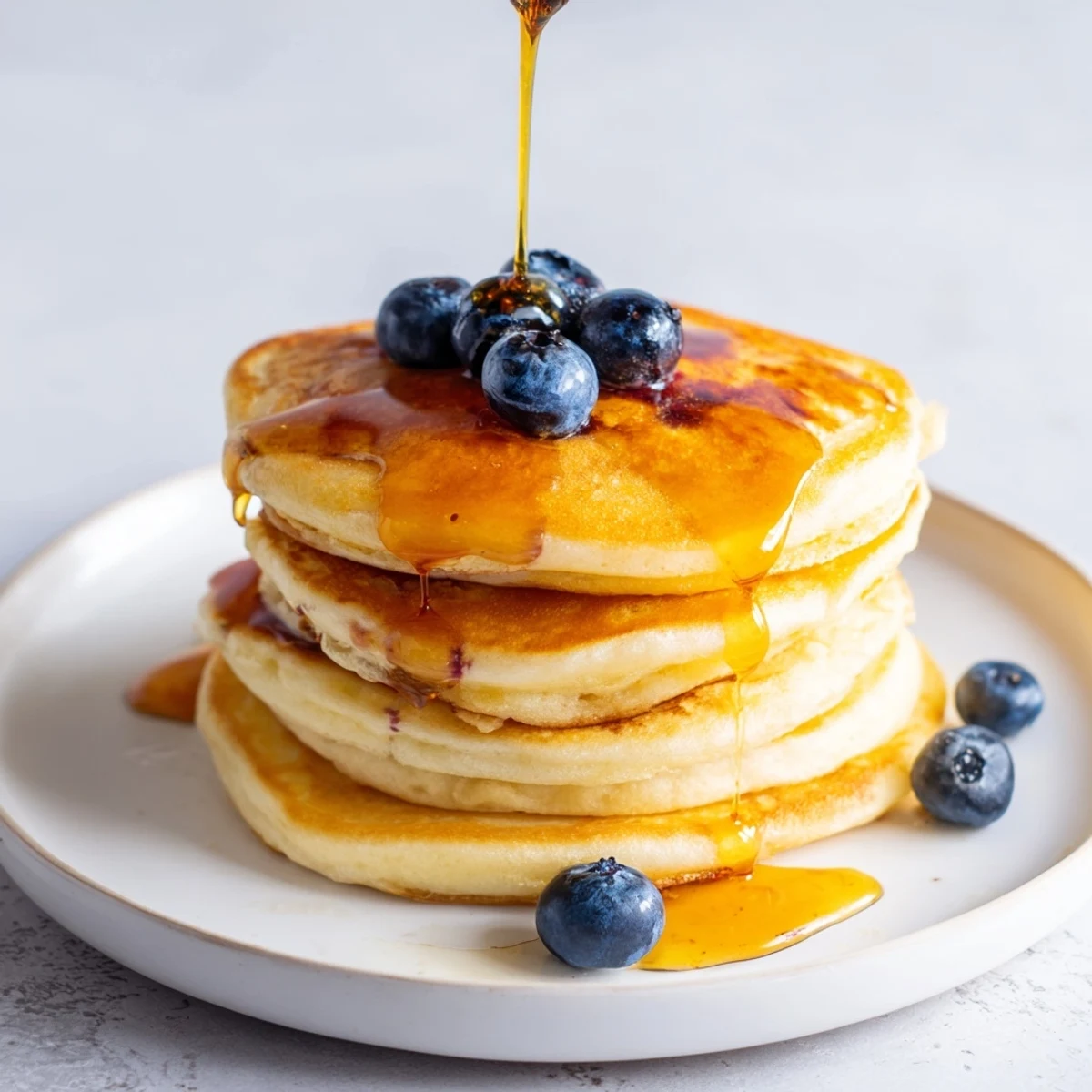 Light Fluffy Ricotta Pancakes