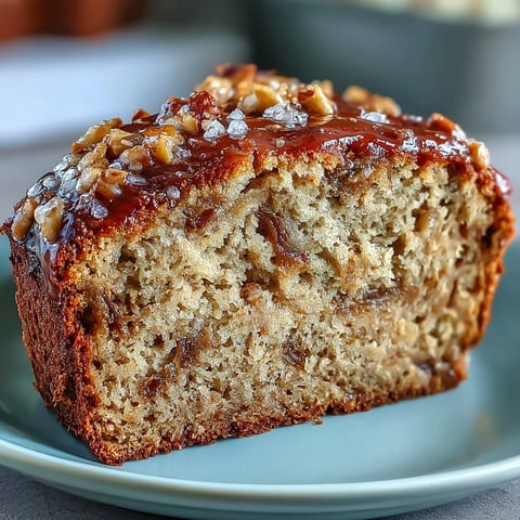 Golden-brown Vegan Cardamom Guava Banana Bread slices showcase moist crumb, pink guava flecks, and aromatic spice.