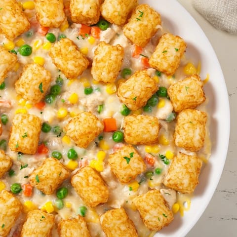 Crispy Tater Tot Casserole