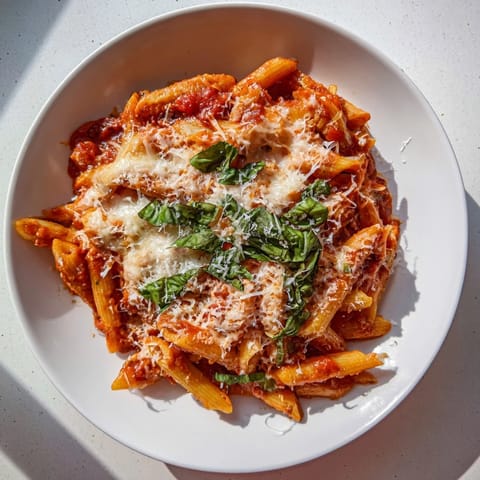 Baked Penne Arrabbiata Italian