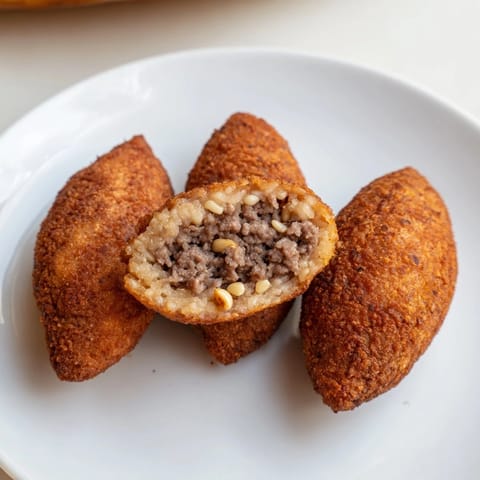 Lebanese Kibbeh Spiced Meat