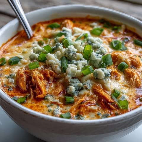 Crock Pot Buffalo Chicken Dip Soup