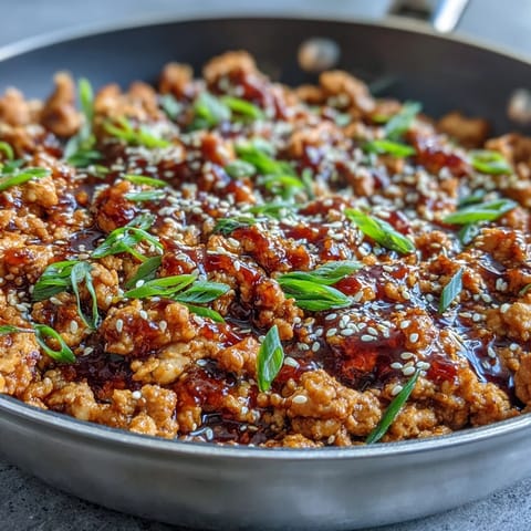 Korean-Style Ground Turkey