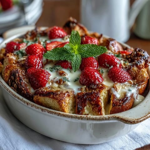 Spring Brunch Strawberry French Toast