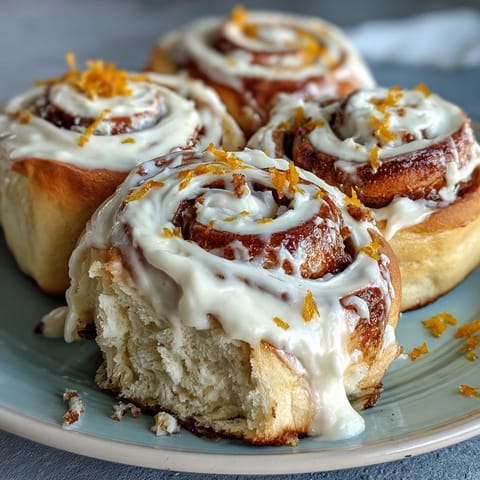 Soft Orange Rolls Delight