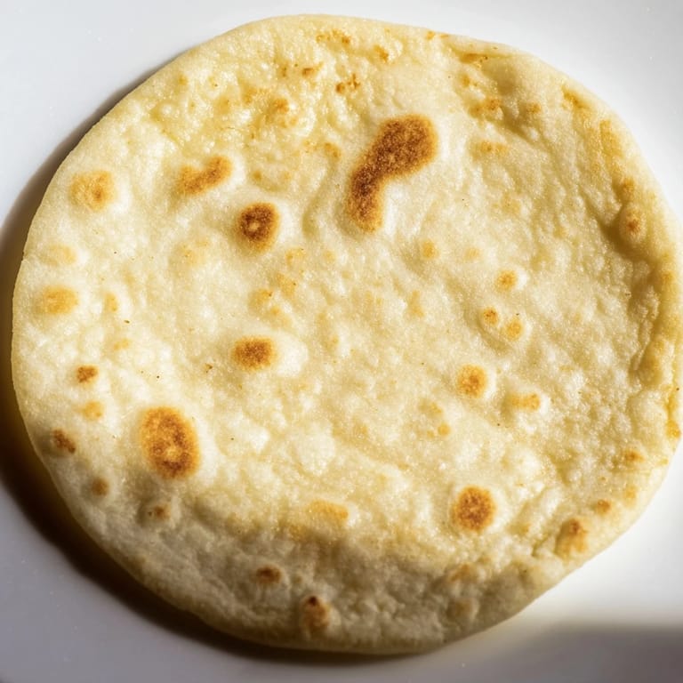 A stack of soft, freshly made Three-Ingredient Easy Flatbreads, still steaming from the skillet beside a bowl of hummus.