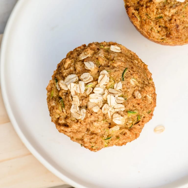 Close up revealing the moist interior of a freezer-friendly breakfast muffin, perfect for grab-and-go mornings.