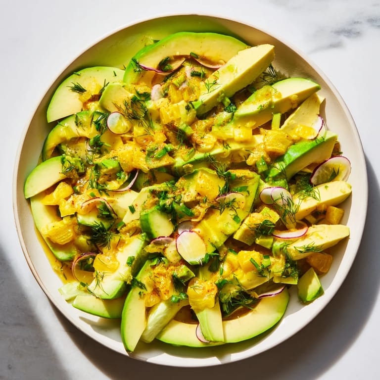 Close-up of a refreshing Cucumber and Tinned Fish Date Night Salad, perfect for a gluten-free pescatarian dinner.