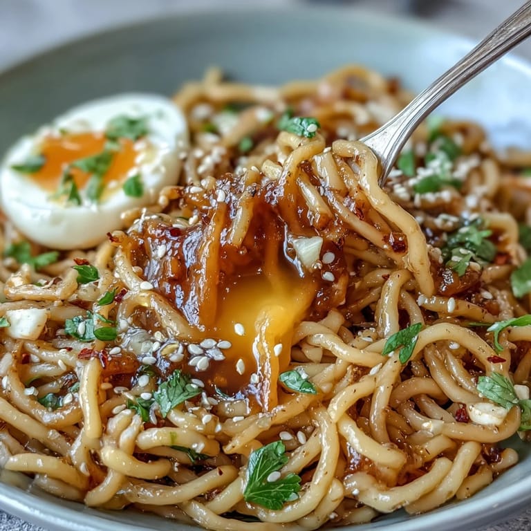 Delicious Viral Garlic Butter Ramen, a quick, savory, restaurant-style weeknight meal.